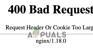 Request Header or Cookie Too Large